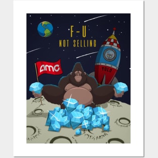 AMC Ape to the Moon Posters and Art